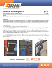 Tech Tip-911: Collector Trolley Alignment